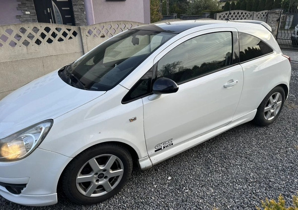 Opel Corsa cena 12500 przebieg: 155000, rok produkcji 2008 z Częstochowa małe 67